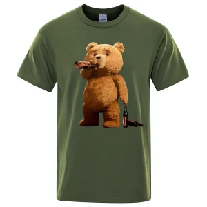 T-shirt Ted "bière"