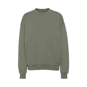COLORFUL Pull col rond oversize